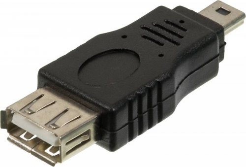 Переходник Ningbo mini USB B (m) USB A(f) фото 2