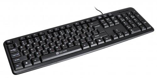 Клавиатура Оклик 90M черный USB фото 5