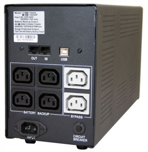 Источник бесперебойного питания Powercom Imperial IMP-3000AP 1800Вт 3000ВА черный фото 2