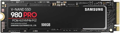 Накопитель SSD Samsung PCI-E 4.0 x4 500Gb MZ-V8P500BW 980 PRO M.2 2280
