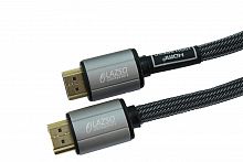 Кабель аудио-видео LAZSO WH-111-B HDMI (m)/HDMI (m) 2м. Позолоченные контакты черный (WH-111(2M)-B)
