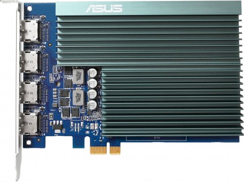 Видеокарта Asus PCI-E GT730-4H-SL-2GD5 NVIDIA GeForce GT 730 2048Mb 64 DDR5 902/5010 HDMIx4 HDCP Ret фото 2