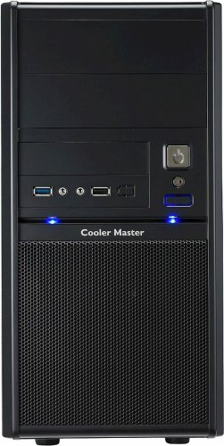 Корпус Cooler Master Elite 342 черный без БП mATX 1x80mm 1x92mm 2xUSB2.0 audio фото 2