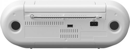 Аудиомагнитола Panasonic RX-D550GS-W белый 20Вт CD CDRW MP3 FM(dig) USB BT фото 4