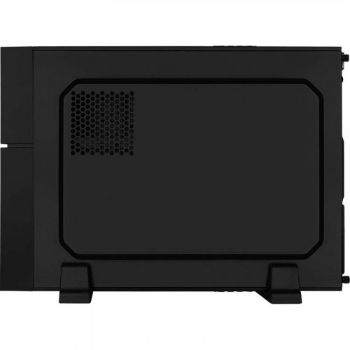 Корпус Aerocool Playa Slim черный без БП mATX 1x80mm 2xUSB3.0 audio bott PSU фото 2