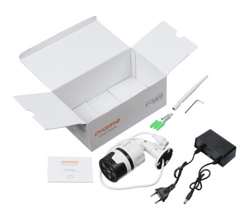 Камера видеонаблюдения IP Digma DiVision 600 3.6-3.6мм цв. корп.:белый/черный (DV600) фото 3