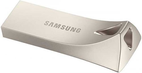 Флеш Диск Samsung 64Gb Bar Plus MUF-64BE3/APC USB3.1 серебристый фото 4