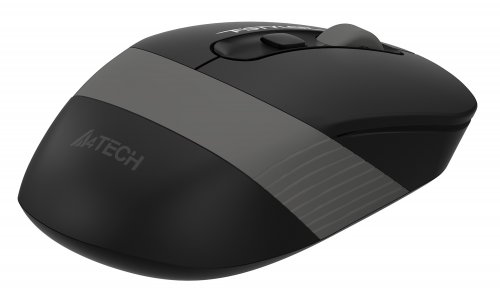 Мышь A4Tech Fstyler FG10S черный/серый оптическая (2000dpi) silent беспроводная USB (4but) фото 6