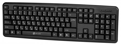 Клавиатура Оклик 180M черный PS/2 фото 2