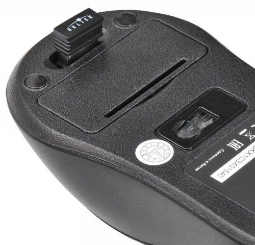 Клавиатура + мышь Оклик 270M клав:черный мышь:черный USB беспроводная фото 5