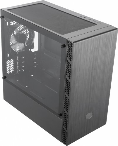 Корпус Cooler Master MasterBox MB400L w/o ODD черный без БП mATX 4x120mm 3x140mm 2xUSB3.0 audio bott фото 6