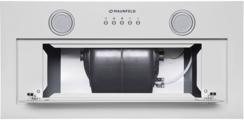 Вытяжка встраиваемая Maunfeld TRAPEZE 602IG белый управление: кнопочное (1 мотор) фото 2