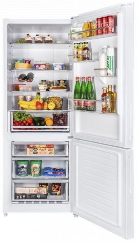 Холодильник Maunfeld MFF1857NFW белый (двухкамерный) фото 8