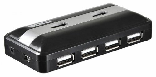 Разветвитель USB 2.0 Buro BU-HUB7-U2.0 7порт. черный фото 4