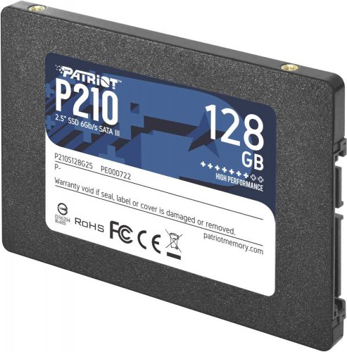 Накопитель SSD Patriot SATA III 128Gb P210S128G25 P210 2.5" фото 2