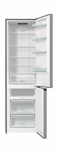 Холодильник Gorenje NRK6201PS4 серебристый металлик (двухкамерный) фото 2