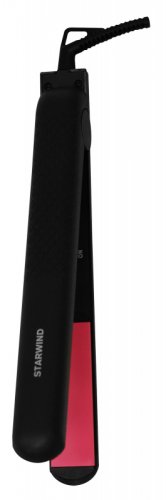 Выпрямитель Starwind SHE5500 25Вт черный/розовый (макс.темп.:200С) фото 7