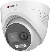 Камера видеонаблюдения аналоговая HiWatch DS-T213X 3.6-3.6мм HD-CVI HD-TVI цветная корп.:белый (DS-T