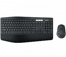 Клавиатура + мышь Logitech MK850 Perfomance клав:черный мышь:черный USB беспроводная BT slim Multime