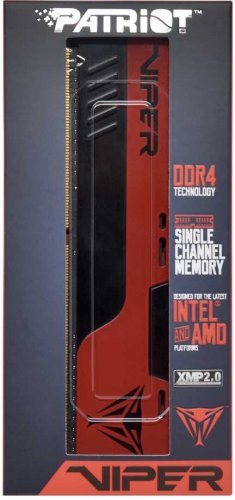 Память DDR4 8Gb 4000MHz Patriot PVE248G400C0 Viper Elite II RTL Gaming PC4-32000 CL20 DIMM 288-pin 1 фото 13