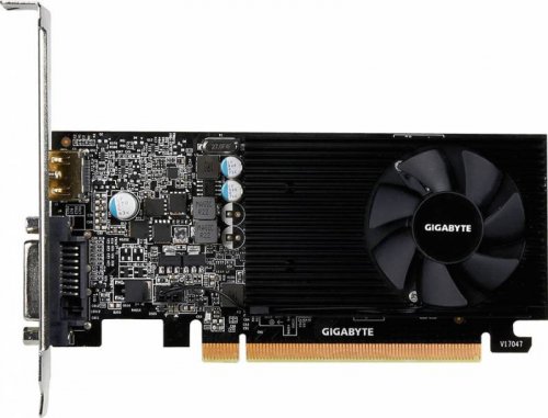 Видеокарта Gigabyte PCI-E GV-N1030D5-2GL NVIDIA GeForce GT 1030 2048Mb 64 GDDR5 1227/6008 DVIx1 HDMI фото 3