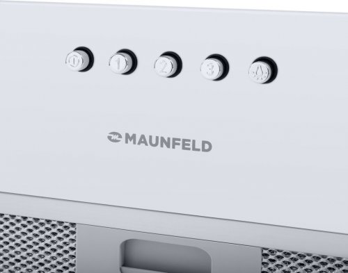 Вытяжка встраиваемая Maunfeld Crosby Power 50 белый управление: кнопочное (1 мотор) фото 12