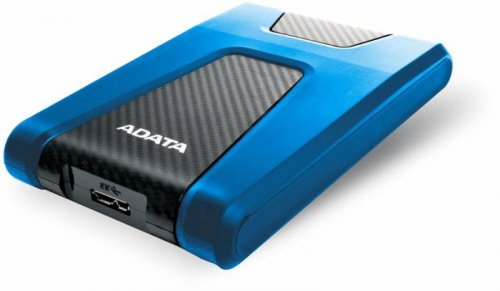 Жесткий диск A-Data USB 3.0 1Tb AHD650-1TU31-CBL HD650 DashDrive Durable 2.5" синий фото 2