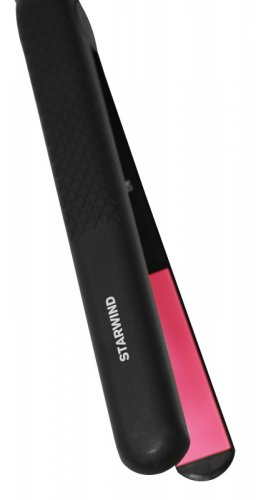 Выпрямитель Starwind SHE5500 25Вт черный/розовый (макс.темп.:200С) фото 6