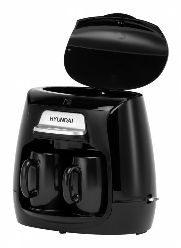 Кофеварка капельная Hyundai HYD-0203 500Вт черный фото 5