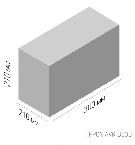 Стабилизатор напряжения Ippon AVR-3000 3000Вт 3000ВА фото 15