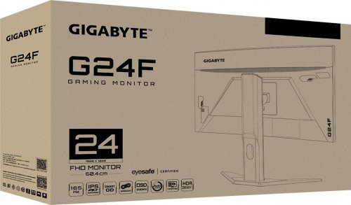 Монитор Gigabyte 23.8" G24F IPS 1920x1080 165Hz FreeSync 300cd/m2 16:9 фото 10