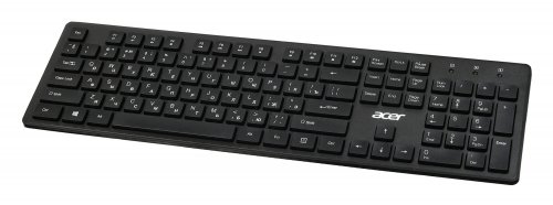 Клавиатура Acer OKW020 черный USB slim фото 6