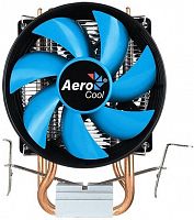 Устройство охлаждения(кулер) Aerocool Verkho 2 Dual Soc-AM4/AM3+/1150/1151/1200/2011 4-pin 15-25dB A