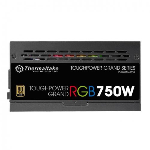 Блок питания Thermaltake ATX 750W Toughpower Grand RGB 80+ gold (24+4+4pin) APFC 140mm fan color LED фото 4