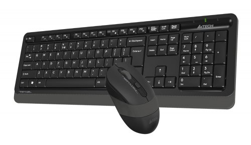 Клавиатура + мышь A4Tech Fstyler FG1010 клав:черный/серый мышь:черный/серый USB беспроводная Multime фото 6