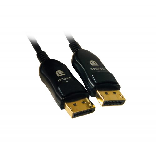 Кабель аудио-видео Digma 1.4v AOC DisplayPort (m)/DisplayPort (m) 20м. Позолоченные контакты черный  фото 3