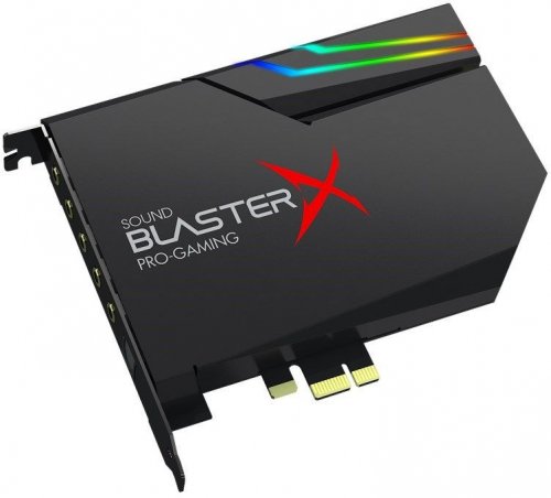 Звуковая карта Creative PCI-E BlasterX AE-5 Plus (BlasterX Acoustic Engine) 5.1 Ret фото 4