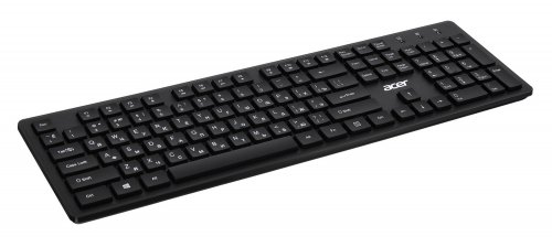 Клавиатура Acer OKW020 черный USB slim фото 9