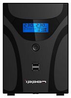 Источник бесперебойного питания Ippon Smart Power Pro II Euro 2200 1200Вт 2200ВА черный