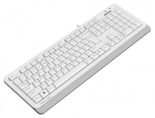 Клавиатура A4Tech Fstyler FKS10 белый/серый USB фото 6
