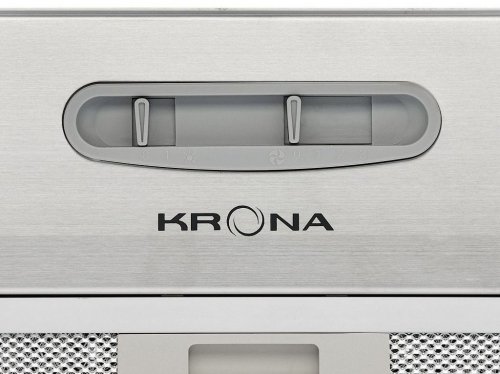 Вытяжка встраиваемая Krona Runa 600 S нержавеющая сталь управление: кнопочное (1 мотор) фото 5