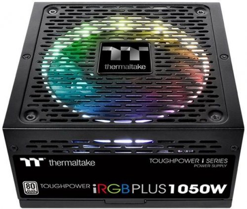 Блок питания Thermaltake ATX 1050W Toughpower iRGB Plus 80+ platinum 24+2x(4+4) pin APFC 140mm fan c фото 5