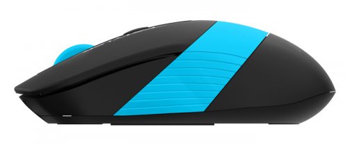Клавиатура + мышь A4Tech Fstyler FG1010 клав:черный/синий мышь:черный/синий USB беспроводная Multime фото 9