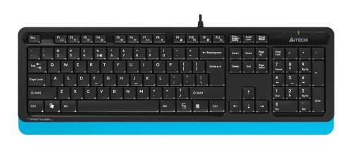 Клавиатура + мышь A4Tech Fstyler F1010 клав:черный/синий мышь:черный/синий USB Multimedia фото 2