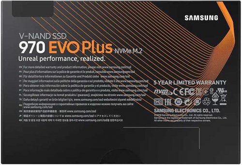 Накопитель SSD Samsung PCI-E x4 500Gb MZ-V7S500BW 970 EVO Plus M.2 2280 фото 2