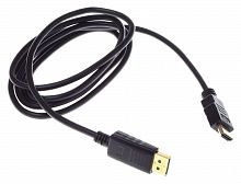 Кабель аудио-видео Buro DisplayPort (m)/HDMI (m) 1.8м. феррит.кольца Позолоченные контакты черный (B
