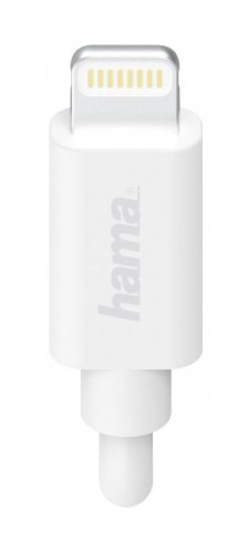 Автомобильное зар./устр. Hama H-183291 1A кабель Apple Lightning белый (00183291) фото 2
