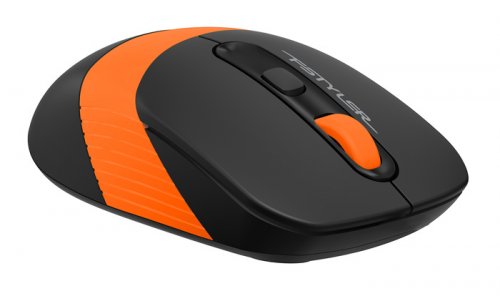 Мышь A4Tech Fstyler FG10 черный/оранжевый оптическая (2000dpi) беспроводная USB (4but) фото 7