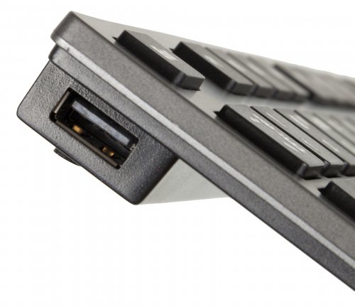 Клавиатура A4Tech KV-300H серый/черный USB slim фото 6