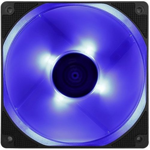 Вентилятор Aerocool Motion 12 plus Blue 120x120mm 3-pin 4-pin(Molex)22dB 160gr LED Ret фото 2